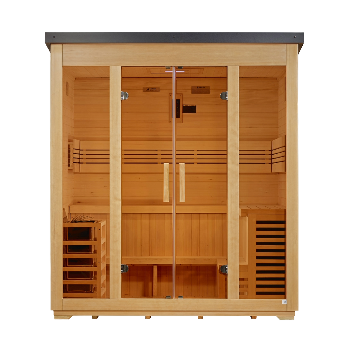Vorarlberg 5 Person Traditional Flat Roof Outdoor Sauna