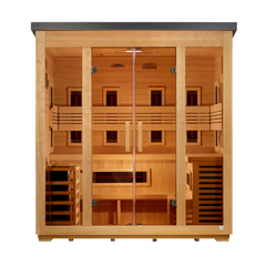 Gargellen 5 Person Hybrid Flat Roof Outdoor Sauna