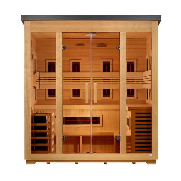 Gargellen 5 Person Hybrid Flat Roof Outdoor Sauna
