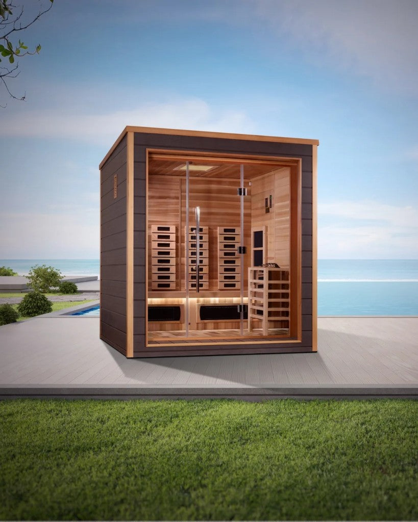 Golden Designs outdoor sauna — Brand Spotlight 1