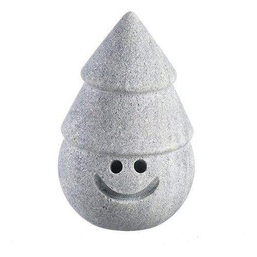 Soapstone Sauna Elf with Stacked Cone Hat