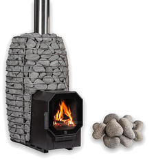 HUUM Hive Flow LS Wood Burning Sauna Heater Package