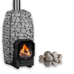 HUUM Hive Flow Wood Burning Sauna Heater Package