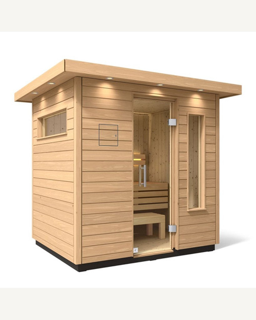 Kohler C2 outdoor sauna, Douglas Fir