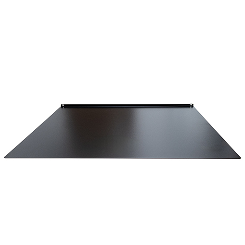 Black Steel 18x22 Stove Floor Plate
