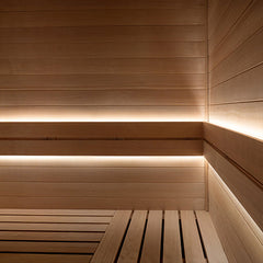PROSAUNAS Dimmable White LED Light Strip Kit for Saunas