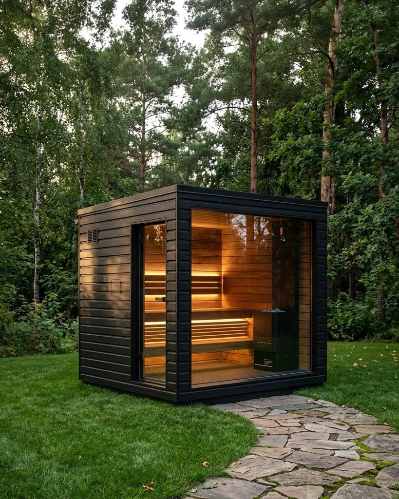 SaunaLife outdoor sauna — Brand Spotlight 3