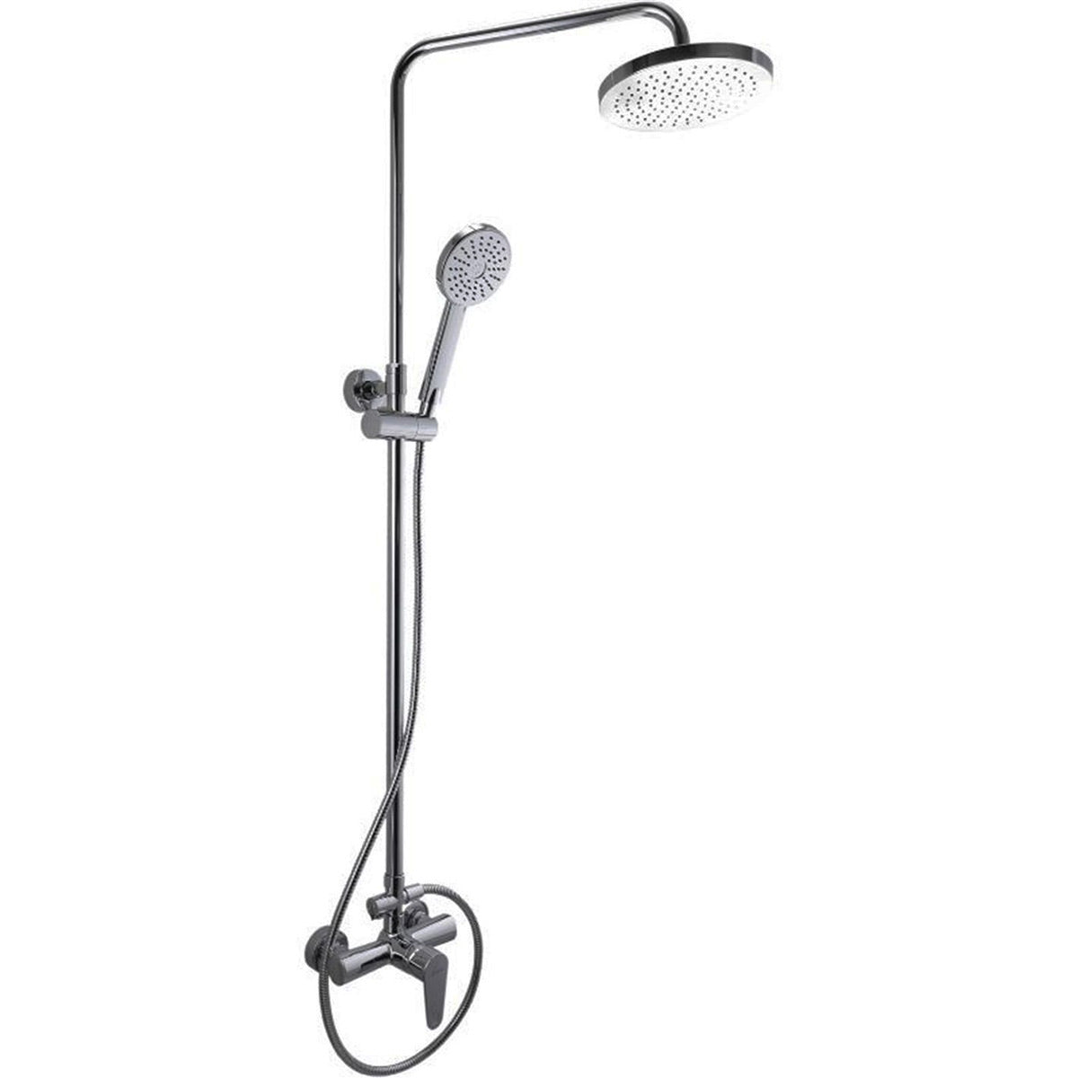 SaunaLife Rain-Series R3 — handheld shower and valve detail