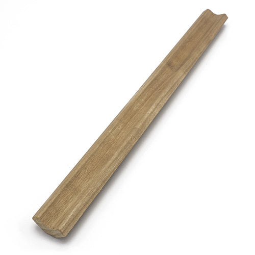 PROSAUNAS Thermo-Aspen Sauna Wood, 1x2 (14mm x 30mm), Inside Corner Trim, Cove Moulding, SI Profile