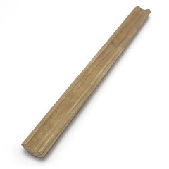 PROSAUNAS Thermo-Aspen Sauna Wood, 1x2 (14mm x 30mm), Inside Corner Trim, Cove Moulding, SI Profile