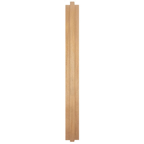 PROSAUNAS Sauna Wood, 1x2 (17mm x 32mm) Thermo-Aspen T-Moulding