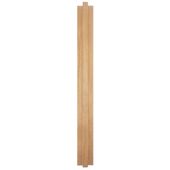 PROSAUNAS Sauna Wood, 1x2 (17mm x 32mm) Thermo-Aspen T-Moulding