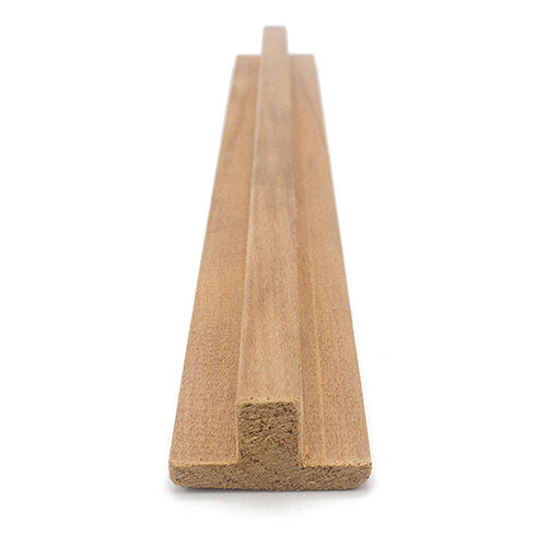 PROSAUNAS Sauna Wood, 1x2 (17mm x 32mm) Thermo-Aspen T-Moulding
