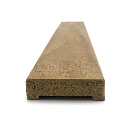 PROSAUNAS Thermo-Aspen Sauna Wood, 1x2 (12mm x 42mm) UK Molding, Door Trim