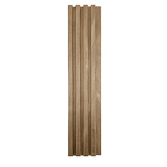 PROSAUNAS Sauna Wood, 1x3 Thermo-Aspen Tongue & Groove, Fluted Slat