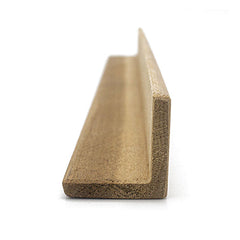 PROSAUNAS Thermo-Aspen Sauna Wood, 2x2 (28mm x 28mm), Outside Corner Trim, Angle Moulding, VA Profile
