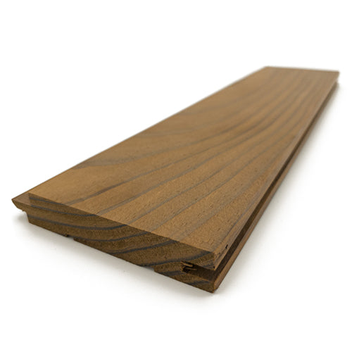 Thermo-Radiata Pine 1x4 Nickel-Gap Tongue & Groove Paneling