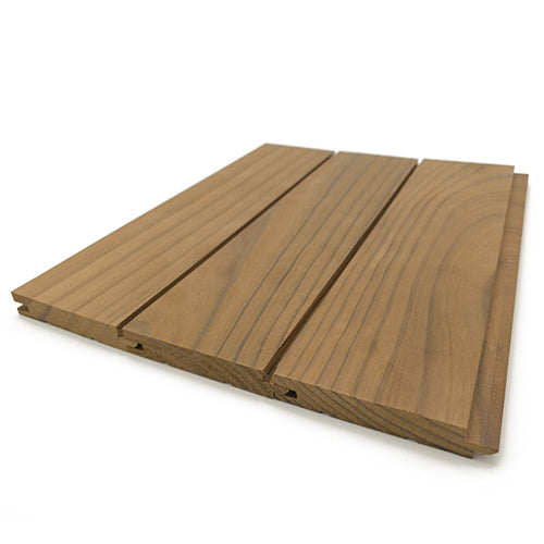 Thermo-Radiata Pine 1x4 Nickel-Gap Tongue & Groove Paneling